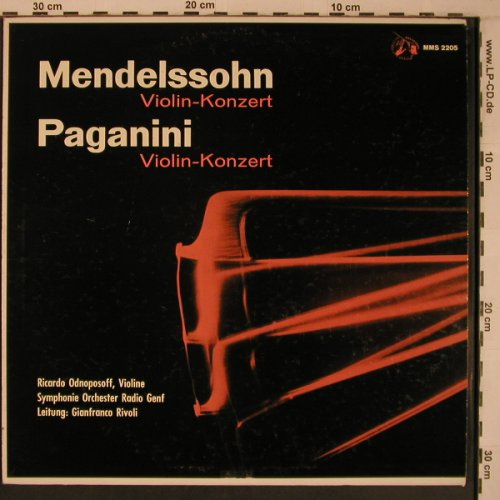 Mendelssohn-Bartholdy,Felix/Paganin: Violin-Konzert,op.64 / Nr.1 op.6, MMS(MMS-2205), D,  - LP - L9275 - 9,00 Euro