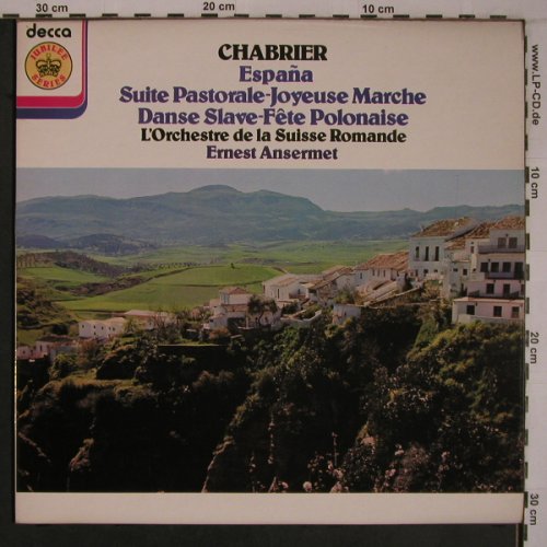 Chabrier,Emmanuel: Espana, Suite Pastorale (1965), Decca Jubilee(JB 10), UK,Ri, 1978 - LP - L9285 - 7,50 Euro