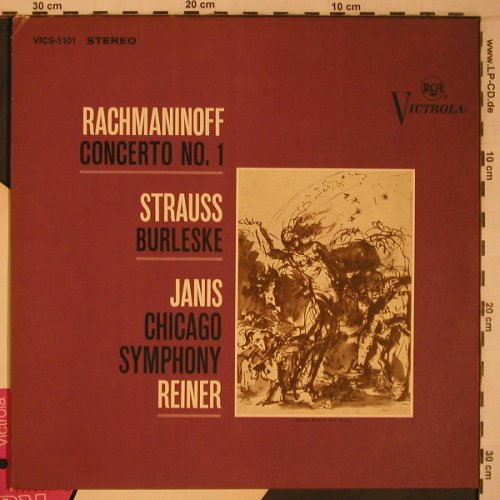 Rachmaninoff,Sergei / R.Strauss: Concerto Nr.1 / Burleske, RCA Victrola(VICS-1101), US,  - LP - L9293 - 7,50 Euro