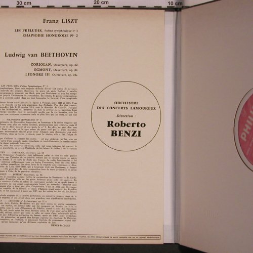 Liszt,Franz / Beethoven: Les Preludes, Rhaps. Hongroise No.2, Philips(6500 279), F,  - LP - L9294 - 11,50 Euro