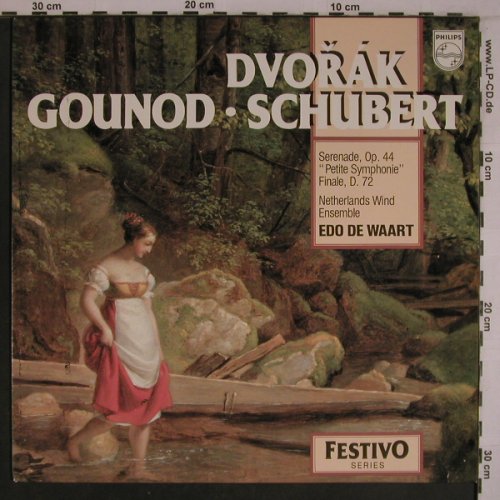 Dvorak,Anton Gounodd,Franz Schubert: Serenade,op.44/Petite S./Schubert, Philips Festivo(6570 205), NL,  - LP - L9296 - 5,00 Euro