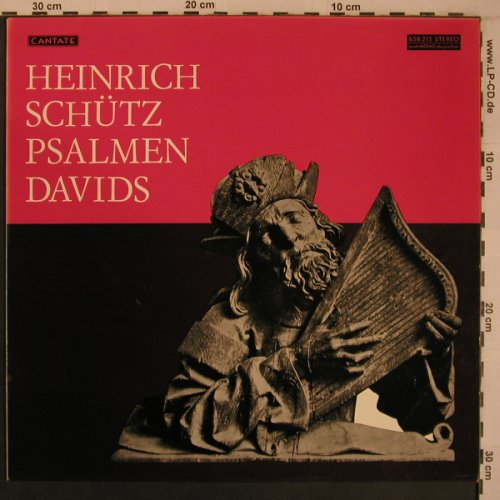 Schütz,Heinrich: Psalmen Davids,swv 45,24,33,30,41, Cantate(658 215), D,  - LP - L9306 - 7,50 Euro