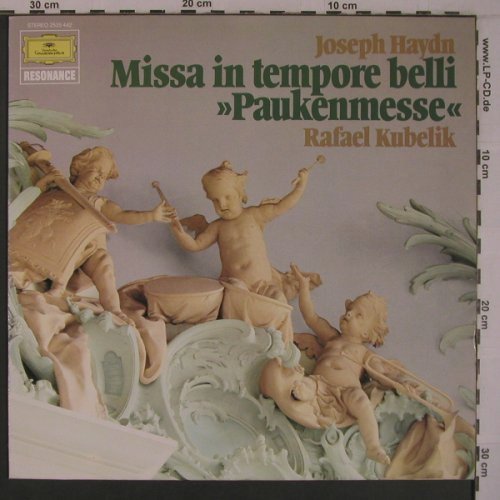 Haydn,Joseph: Missa in Tempore Belli-Paukenmesse, D.Gr. Resonance(2535 442), D, Ri,  - LP - L9323 - 7,50 Euro