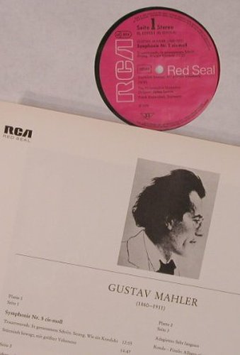 Mahler,Gustav: Sinfonie Nr.5 & 10-Adagio, Box, RCA(RL 02905), D, 1978 - 2LP - L9330 - 12,50 Euro