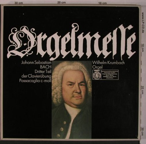 Bach,Johann Sebastian: Orgelmesse 3.Teil, Clavierübung,Box, Orbis(78 147), D,  - 3LP - L9332 - 18,00 Euro
