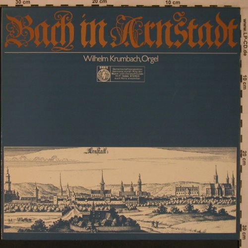 Bach,Johann Sebastian: in Arnstadt, Orbis(76 993), D, 1975 - LP - L9337 - 7,50 Euro