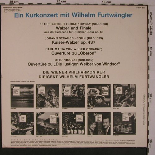 Furtwängler,Wilhelm: Ein Kurkonzert mit, Die Volksplatte(SMVP 8016), D, co,  - LP - L9339 - 12,50 Euro