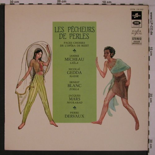 Bizet,Georges: Les Pecheurs de Perles(Extraits), EMI Columbia(CCPM 130 553), F, vg+/m-, 1978 - LP - L9347 - 9,00 Euro