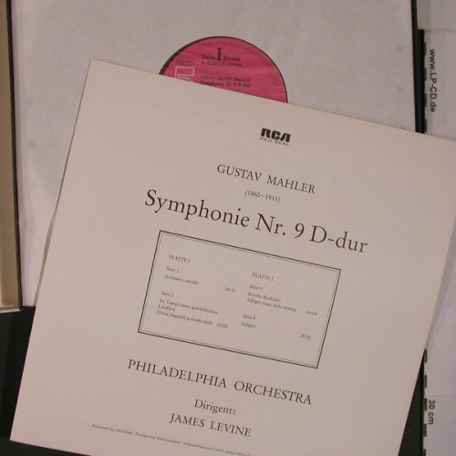 Mahler,Gustav: Symphonie Nr.9 D-dur, Box, RCA(RL 03461), D, 1979 - 2LP - L9348 - 16,50 Euro