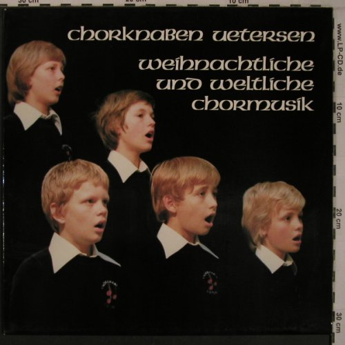 Chorknaben Uetersen: Weihnachtliche u.weltliche Chorm., BTS,Musterpl.,Probbe(729), D, 1979 - LP - L9356 - 9,00 Euro