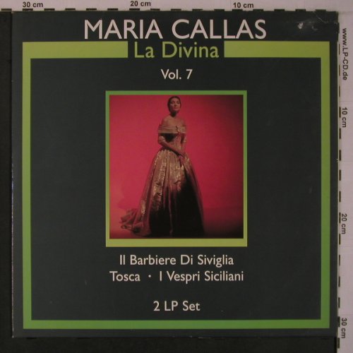 Callas,Maria: La Divina Vol.7, m-/vg+, Gli die d.M/Classicaphon(2789770), D,  - 2LP - L9362 - 9,00 Euro