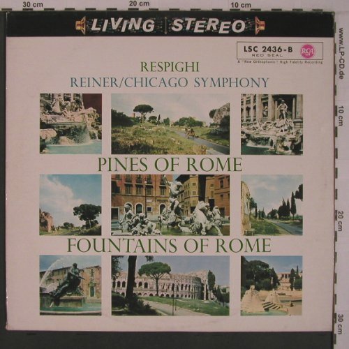 Respighi,Ottorino: Pines Of Rome/Fountains of Rome, RCA Living Stereo(LSC 2436-B), D,  - LP - L9369 - 9,00 Euro