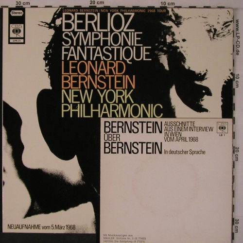 Berlioz,Hector: Sinfonie Fantastique, Foc +7", CBS(SPR 21), D, 1968 - LP - L9370 - 12,50 Euro