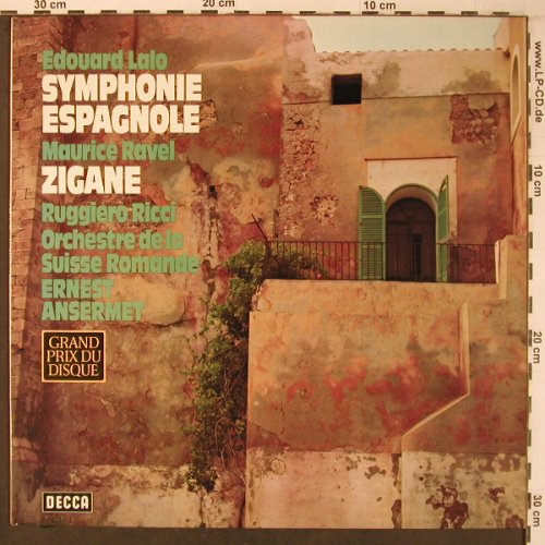 Lalo,Edouard / Ravel: Symphony Espagnole / Tzigane, Decca(6.41833 AF), D,  - LP - L9386 - 9,00 Euro