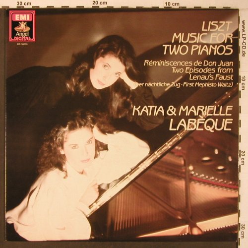 Liszt,Franz: Music for Two Pianos, Angel(DS-38059), US, co, 1984 - LP - L9388 - 7,50 Euro