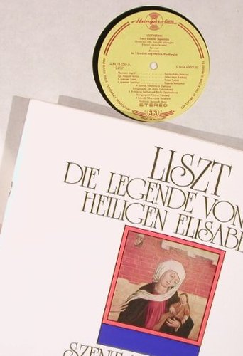 Liszt,Franz: Die Legende von der Heiligen Elisab, Hungaroton(SLPX 11650-52), H, Box,  - 3LP - L9410 - 20,00 Euro