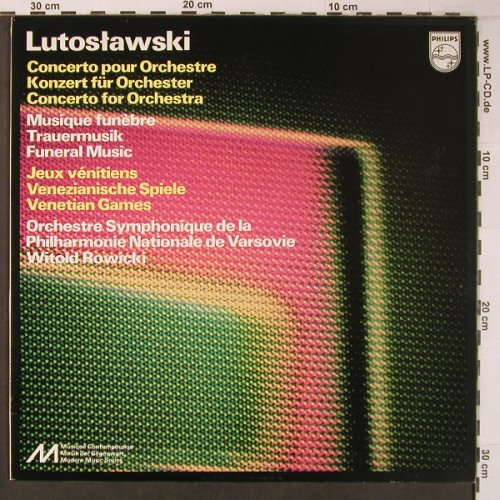 Lutostawski,Witold: Concerto pour Orchestre,M.Funebre, Philips(6500 628), NL, Ri,  - LP - L9413 - 25,00 Euro
