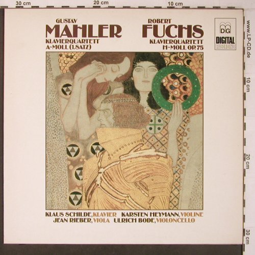 Mahler,Gustav / Robert Fuchs: Klavierquartette, DG(MD+GG 1165), D, 1985 - LP - L9414 - 30,00 Euro