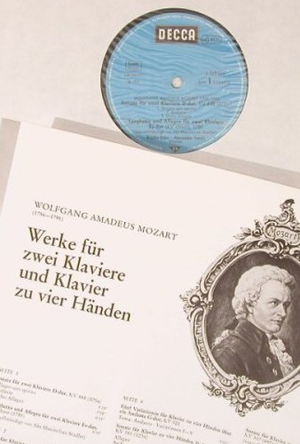 Mozart,Wolfgang Amadeus: Werke für zwei Klaviere u.zu 4 Händ, Decca(6.35522 EK), D, 1979 - 3LP - L9416 - 50,00 Euro
