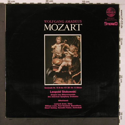 Mozart,Wolfgang Amadeus: Serenade Nr.10 B-dur,KV 361,13Bäser, Amadeo(AVRS 6426 S1), A,  - LP - L9420 - 7,50 Euro