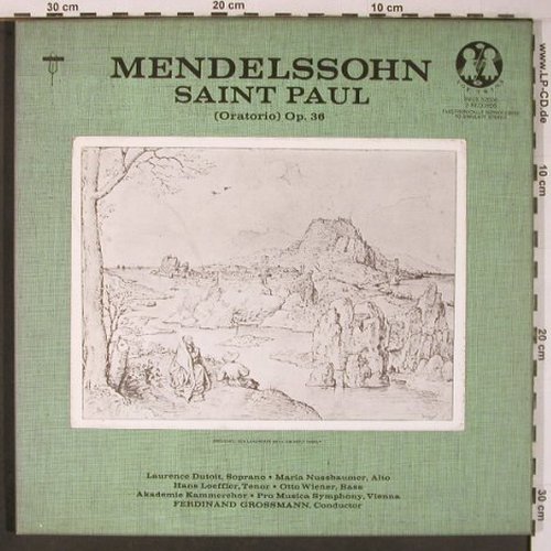 Mendelssohn Bartholdy,Felix: Saint Paul - Oratorio, op.38, Box, VOX TWINS(SVUX 52006), US,  - 3LP - L9428 - 18,00 Euro