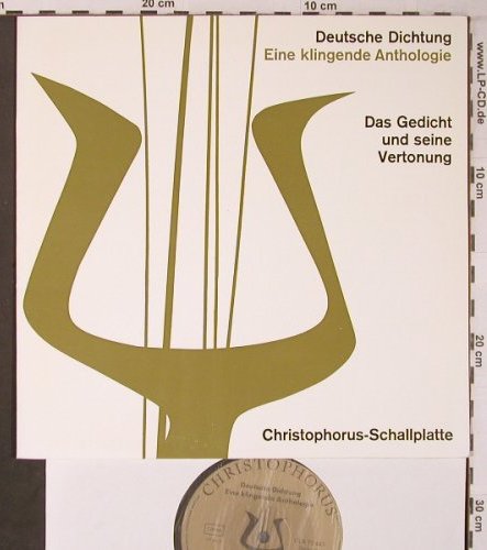 V.A.Deutsche Dichtung: Eine klingende Anthologie, Christophorus,Musterpl.(CLX 75 447), D,  - 10inch - L9446 - 17,50 Euro