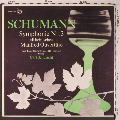 Schumann,Robert: Symphony Nr.3,Rheinishe / Manfred, MMS(MMS-2217), UK,  - LP - L9453 - 7,50 Euro