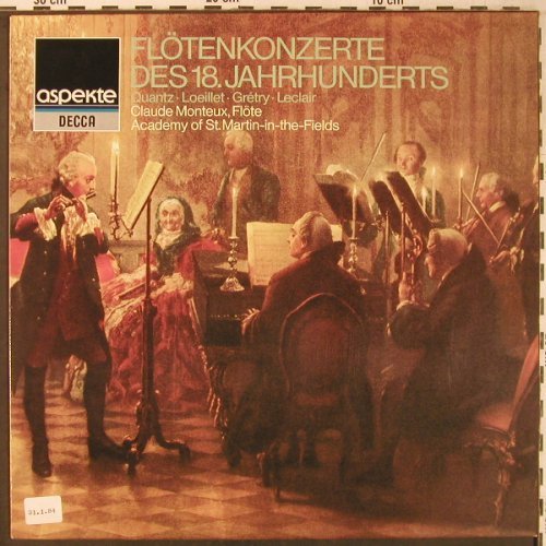 V.A.Flötenkonzerte des 18 Jahrh.: Quantz, Loeillet,Grétry, Leclair., Decca Aspekte(6.41511 AH), D,  - LP - L9469 - 6,00 Euro