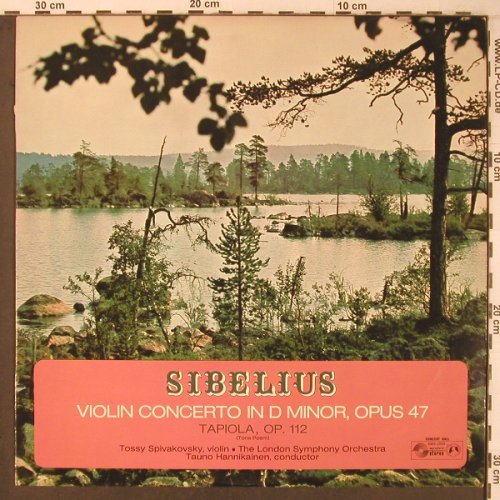 Sibelius,Jean: Violin Concerto in dminor op.47,112, Concert Hall(SMS-2559), ,  - LP - L9471 - 12,50 Euro