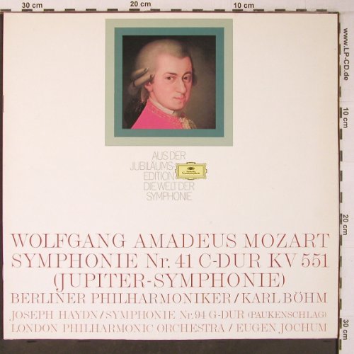 Mozart,Wolfgang Amadeus: Symphonie Nr.41,KV551/Sym Nr.94, D.Gr.(2545 008), D, Foc,  - LP - L9490 - 6,00 Euro