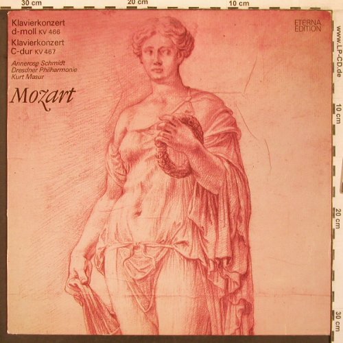 Mozart,Wolfgang Amadeus: Klavierkonzerte D-moll KV 466,467, Eterna(8 26 466), DDR, 1974 - LP - L9498 - 7,50 Euro