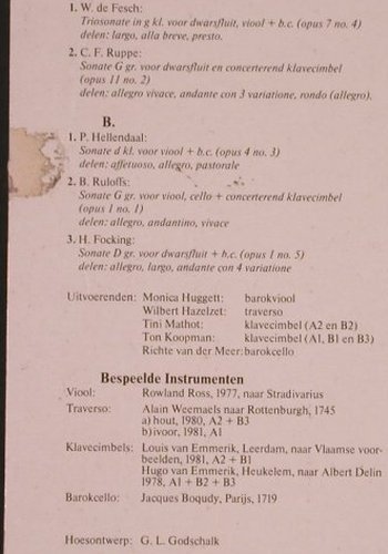 V.A.18 de eeuwse Nederlandse Kamerm: Fesch,Ruppe,Hellendaal,Ruloffs,Fock, Clavigram(6814 561), NL,No.1189,  - LP - L9503 - 14,00 Euro