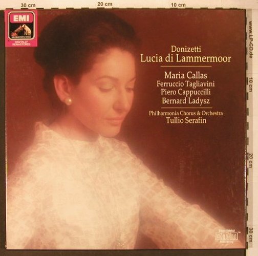 Donizetti,Gaetano: Lucia di Lammermoor(1960),Box, EMI(29 0876 3), D,Ri, 1986 - 2LP - L9528 - 19,00 Euro