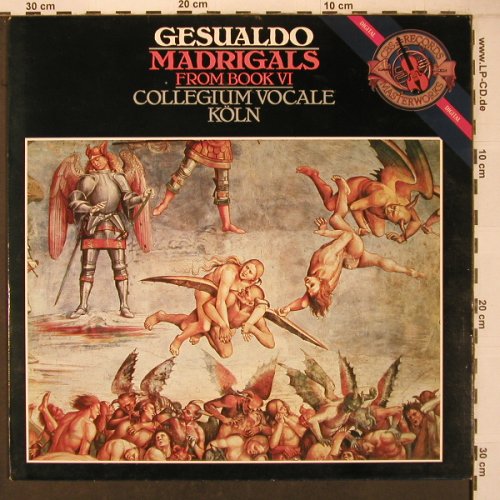 Gesualdo,Carlo: Madrigals from Book VI, vg+/m-, CBS(D 37758), D, 1981 - LP - L9529 - 5,00 Euro