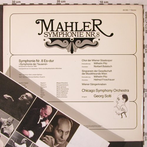 Mahler,Gustav: Sinfonie Nr.8, Foc, m-/vg+,, Decca(65 093 7), D,  - 2LP - L9531 - 9,00 Euro