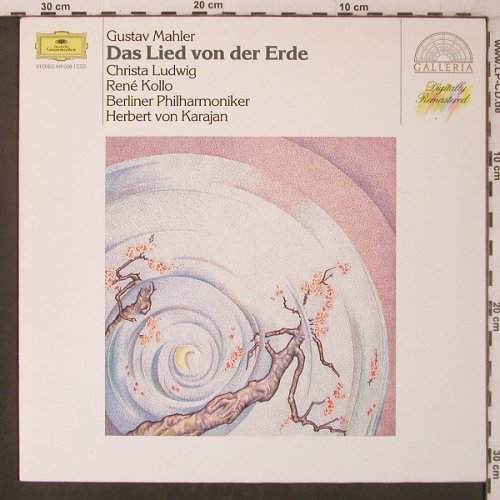 Mahler,Gustav: Das Lied Von Der Erde (1975), D.Gr. Gallerie(419 058-1), D, Ri, 1986 - LP - L9532 - 6,00 Euro