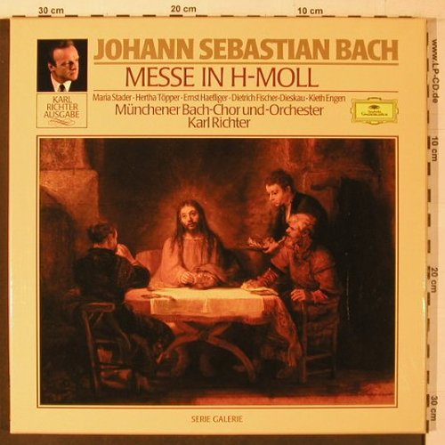 Bach,Johann Sebastian: Messe In H-Moll, Box, BWV 232, D.Gr. Serie Gallerie(413 948-1), D, Ri, 1985 - 3LP - L9533 - 14,00 Euro