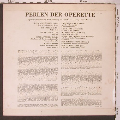 V.A.Perlen der Operette: Johann Strauss,Lehar,Zeller..14 Tr., Concert Hall(M-2386), ,  - LP - L9538 - 7,50 Euro