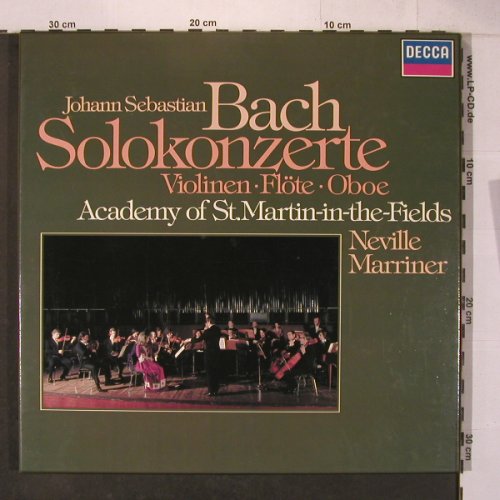 Bach,Johann Sebastian: Solokonzerte, Box, Decca(6.35328 DX), D, 1976 - 2LP - L9544 - 17,50 Euro