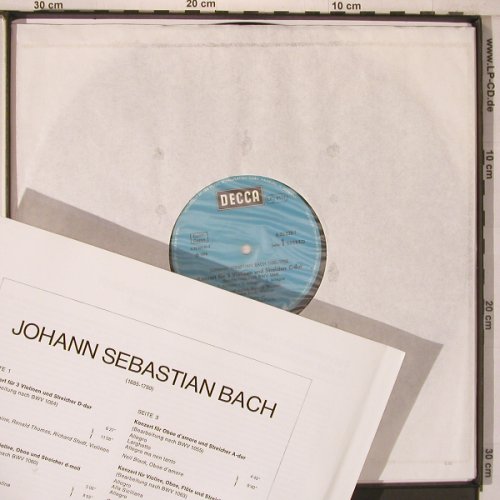 Bach,Johann Sebastian: Solokonzerte, Box, Decca(6.35328 DX), D, 1976 - 2LP - L9544 - 17,50 Euro