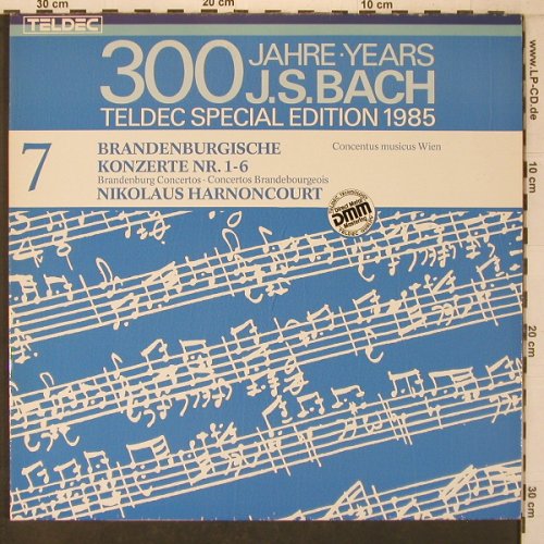 Bach,Johann Sebastian: 6 Brandenburgische Konzerte,Foc, Teldec(6.48237 DM), D, 1984 - 2LP - L9547 - 9,00 Euro