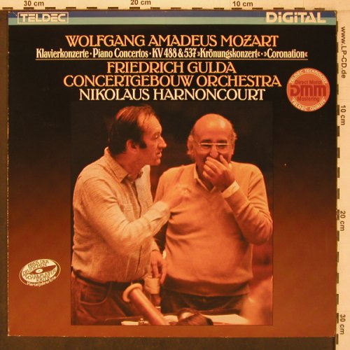 Mozart,Wolfgang Amadeus: Klavierkonzerte KV 488 & KV 537, Teldec,Club Ed.(42 169 3), D, 1984 - LP - L9549 - 7,50 Euro