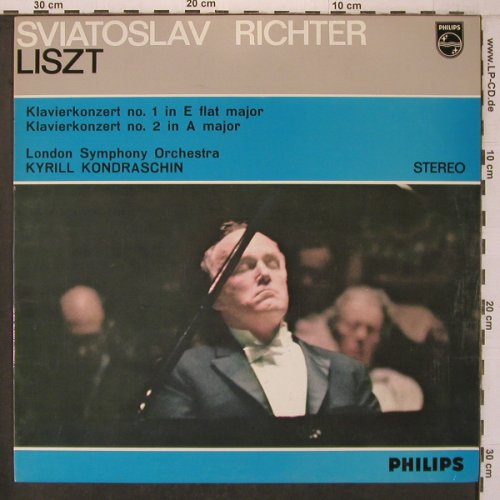 Liszt,Franz: Klavierkonzerte Nr.1 & 2, Philips(835 474 LY), NL,  - LP - L9560 - 9,00 Euro
