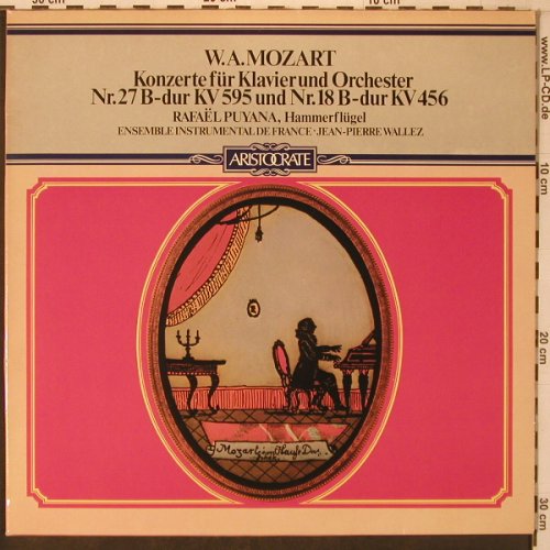 Mozart,Wolfgang Amadeus: Konzerte für Klavier u.Orch,595,456, Aristocrate(680 27 009), D, 1976 - LP - L9564 - 9,00 Euro