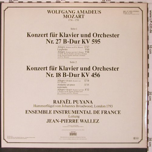 Mozart,Wolfgang Amadeus: Konzerte für Klavier u.Orch,595,456, Aristocrate(680 27 009), D, 1976 - LP - L9564 - 9,00 Euro