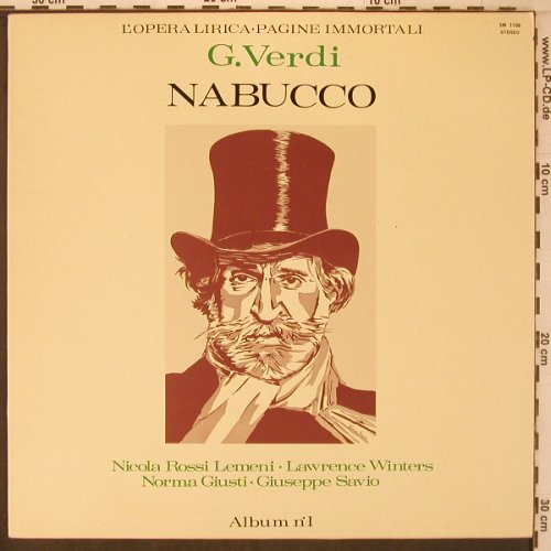 Verdi,Giuseppe: Nabucco, Album No.1, Joker(SM 1106), I, 1971 - LP - L9573 - 6,00 Euro
