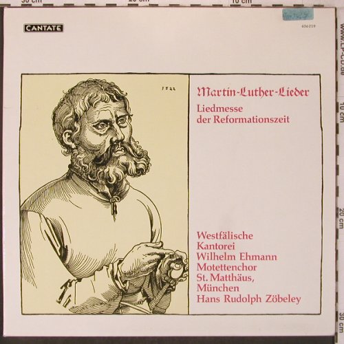 V.A.Martin-Luther-Lieder: Liedmesse der Reformationszeit, Foc, Cantate(656 019), D, 1982 - LP - L9575 - 7,50 Euro