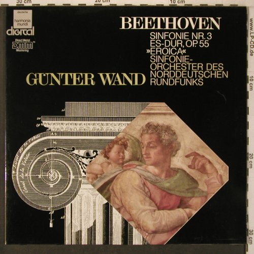 Beethoven,Ludwig van: Sinfonie Nr.3 'Eroica', Foc, Harmonia Mundi/NDR(16 9543 1), D, 1985 - LP - L9577 - 12,50 Euro