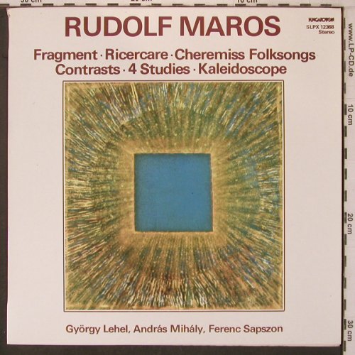 Maros,Rudolf: Fragment,Ricercare, Hungaroton(SLPX 12368), H, 1983 - LP - L9587 - 17,50 Euro