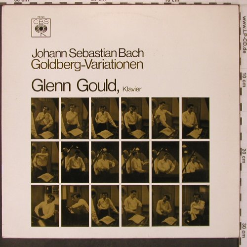Bach,Johann Sebastian: Goldberg Variationen, CBS(72 261), D,  - LP - L9593 - 7,50 Euro